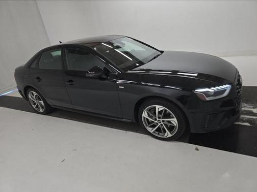 Black Metallic 2021 Audi A4 45 S line Premium Plus