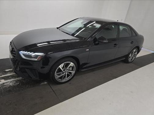 Black Metallic 2021 Audi A4 45 S line Premium Plus
