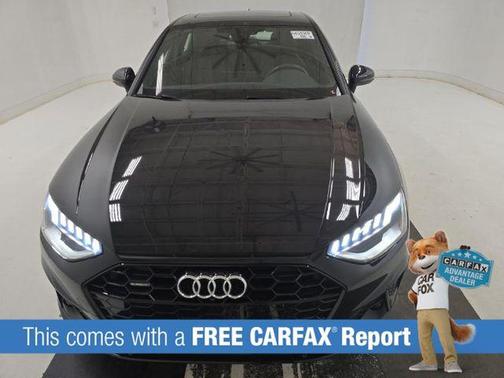 Black Metallic 2021 Audi A4 45 S line Premium Plus