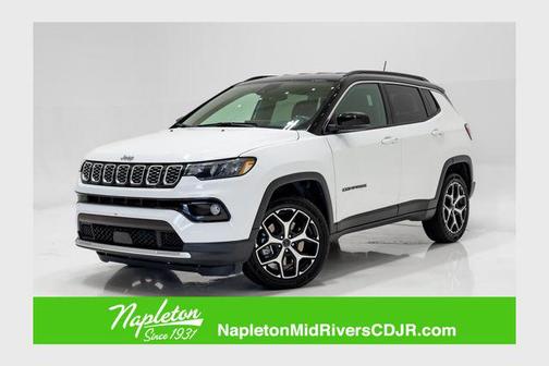 Bright White Clearcoat 2025 Jeep Compass Limited