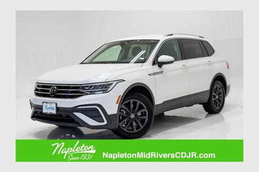 White 2022 Volkswagen Tiguan 2.0T SE