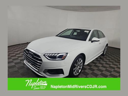 Ibis White 2023 Audi A4 40 Premium