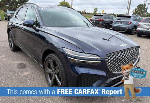 Capri Blue 2024 Genesis GV70 3.5T AWD Sport