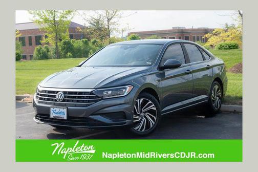 Silk Blue Metallic 2021 Volkswagen Jetta 1.4T SEL