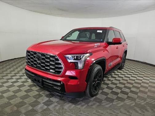 Supersonic Red 2026 Toyota Sequoia Platinum