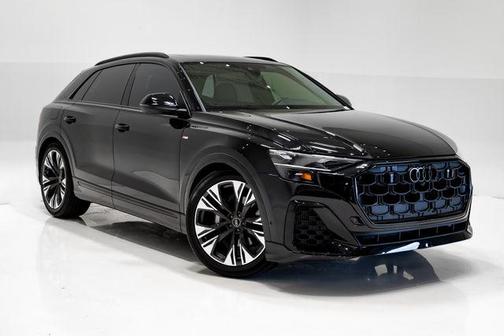 Black Metallic 2025 Audi Q8 55 Premium Plus