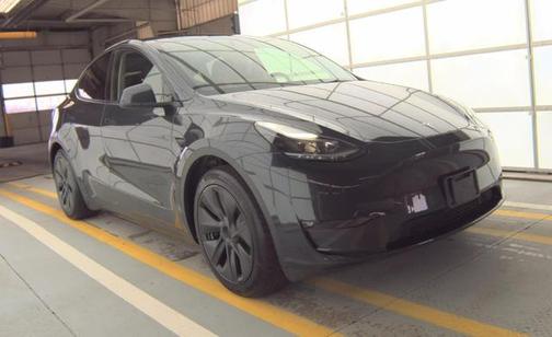 Stealth Gray 2025 Tesla Model Y Long Range Dual Motor All-Wheel Drive