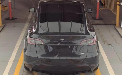 Stealth Gray 2025 Tesla Model Y Long Range Dual Motor All-Wheel Drive
