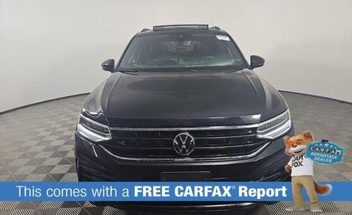 Deep Black 2024 Volkswagen Tiguan 2.0T SE R-Line Black
