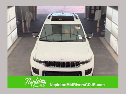 Bright White Clearcoat 2023 Jeep Grand Cherokee 4xe Overland