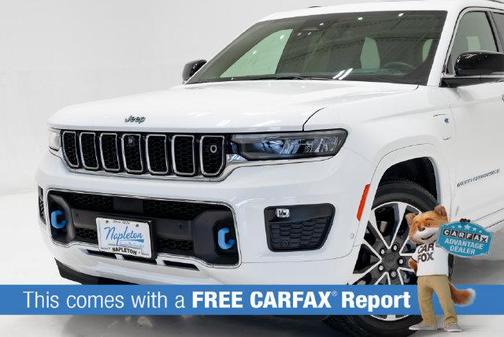 Bright White Clearcoat 2023 Jeep Grand Cherokee 4xe Overland