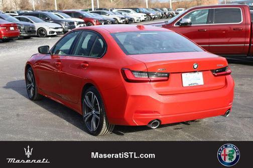 Melbourne Red Metallic 2023 BMW 330 xDrive