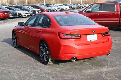 Melbourne Red Metallic 2023 BMW 330 xDrive
