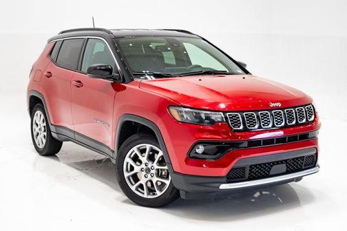 Red Hot Pearlcoat 2025 Jeep Compass Limited