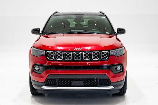 Red Hot Pearlcoat 2025 Jeep Compass Limited