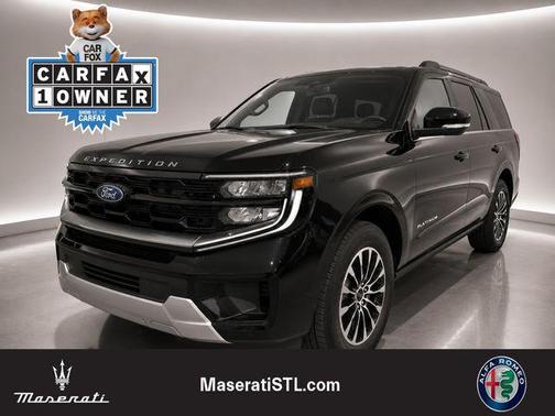 Black Metallic 2025 Ford Expedition Max Platinum
