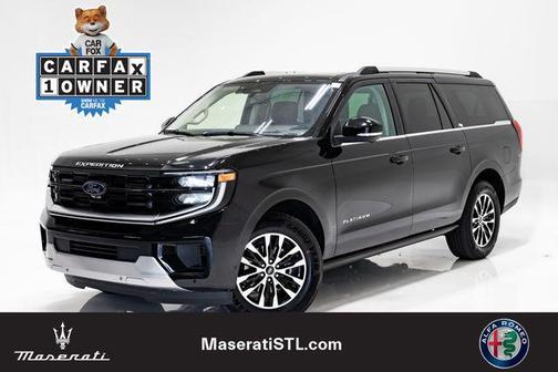 Black Metallic 2025 Ford Expedition Max Platinum