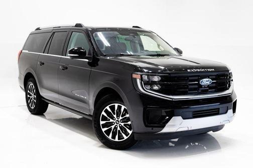 Black Metallic 2025 Ford Expedition Max Platinum