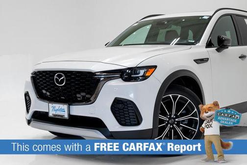 Rhodium White Premium 2025 Mazda CX-70 PHEV Premium Plus Package