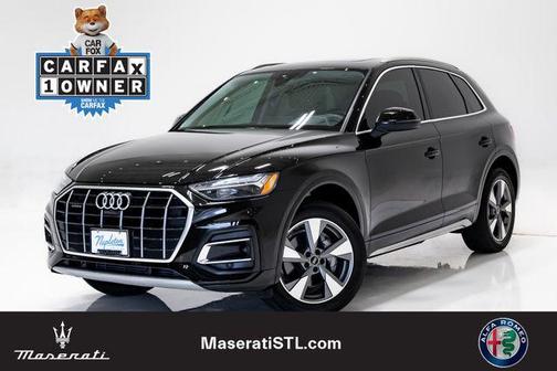 Brilliant Black 2023 Audi Q5 40 Premium Plus