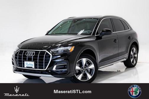 Brilliant Black 2023 Audi Q5 40 Premium Plus