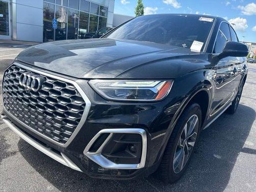 Mythos Black Metallic 2022 Audi Q5 45 S line Premium Plus
