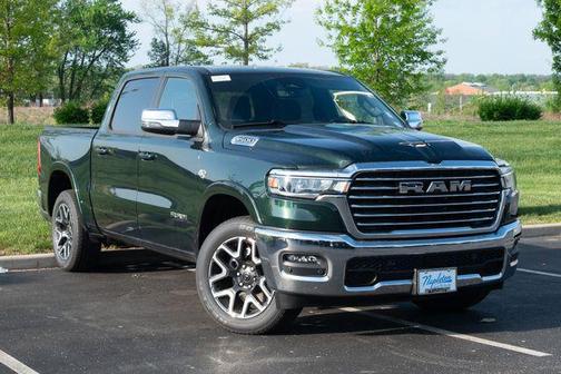 Serrano Green Metallic 2026 RAM 1500 Laramie