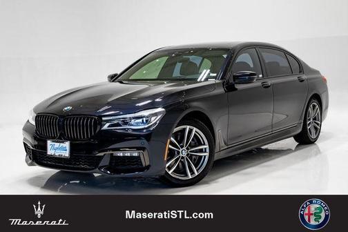 Carbon Black Metallic 2019 BMW 750 i xDrive