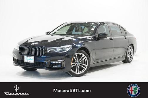 Carbon Black Metallic 2019 BMW 750 i xDrive