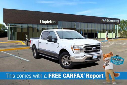 Oxford White 2021 Ford F-150 XLT