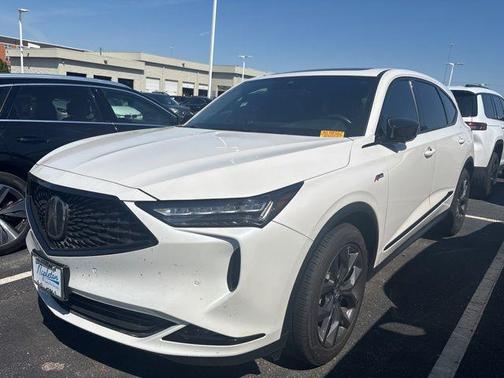 Platinum White Pearl 2023 Acura MDX A-SPEC
