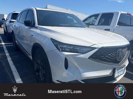Platinum White Pearl 2023 Acura MDX A-SPEC