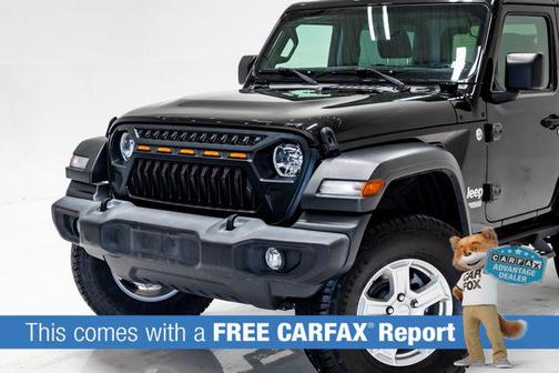 Black Clearcoat 2020 Jeep Wrangler Sport S