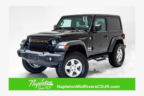 Black Clearcoat 2020 Jeep Wrangler Sport S