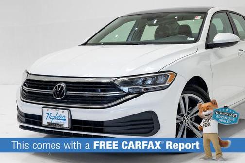 Opal White Pearl 2024 Volkswagen Jetta 1.5T SE