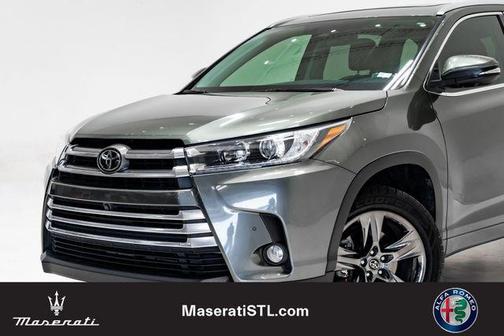 Alumina Jade Metallic 2017 Toyota Highlander Limited Platinum