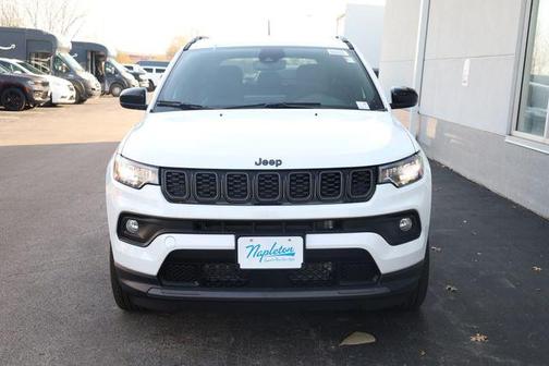 Bright White Clearcoat 2026 Jeep Compass Latitude