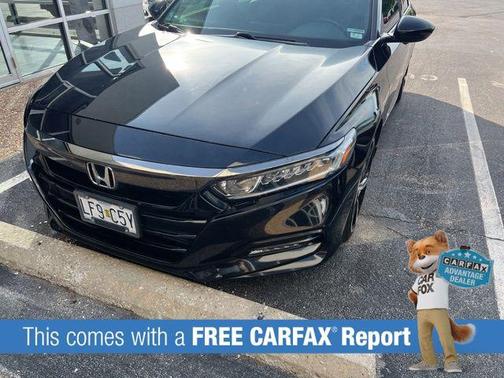 Crystal Black Pearl 2020 Honda Accord Sport 1.5T