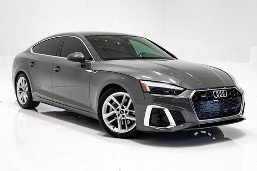 Chronos Gray Metallic 2023 Audi A5 Sportback 45 S Line Premium Plus