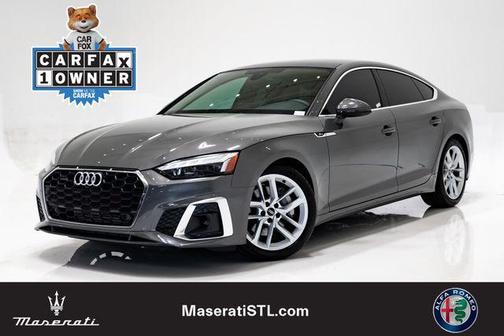 Chronos Gray Metallic 2023 Audi A5 Sportback 45 S Line Premium Plus
