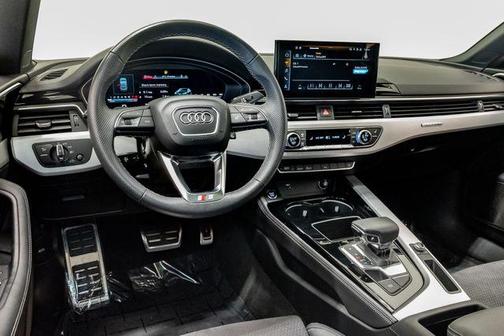 Chronos Gray Metallic 2023 Audi A5 Sportback 45 S Line Premium Plus