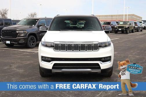 Bright White Clearcoat 2023 Jeep Grand Wagoneer 4x4