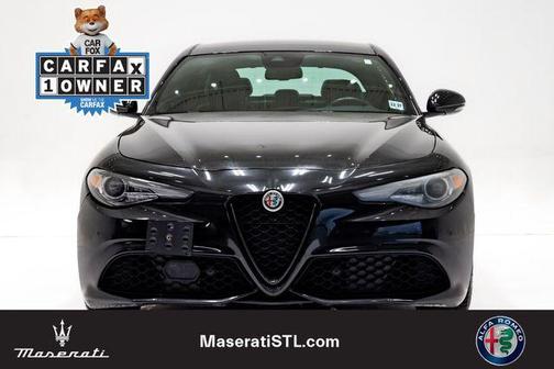 Vulcano Black Metallic 2023 Alfa Romeo Giulia Veloce AWD