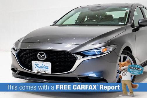 Machine Gray Metallic 2025 Mazda Mazda3 FWD w/Preferred Package