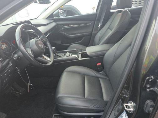 Machine Gray Metallic 2025 Mazda Mazda3 FWD w/Preferred Package