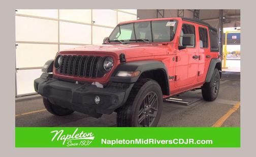 Firecracker Red Clearcoat 2024 Jeep Wrangler Sport S