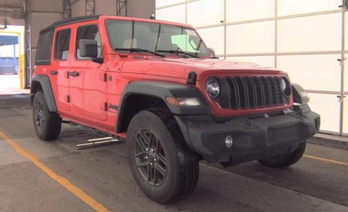 Firecracker Red Clearcoat 2024 Jeep Wrangler Sport S