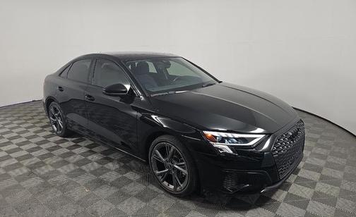 Brilliant Black 2024 Audi A3 Premium