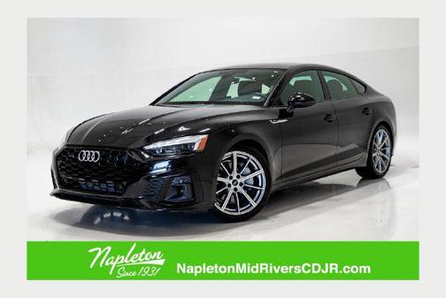 Mythos Black Metallic 2025 Audi A5 Sportback 45 S Line Premium