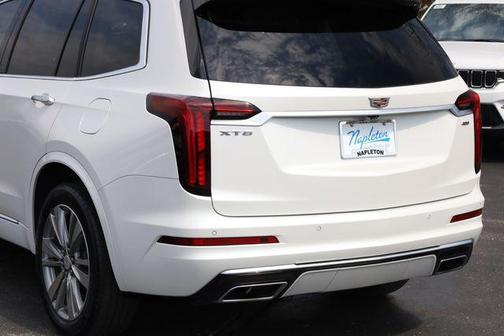 Crystal White Tricoat 2023 Cadillac XT6 Premium Luxury FWD